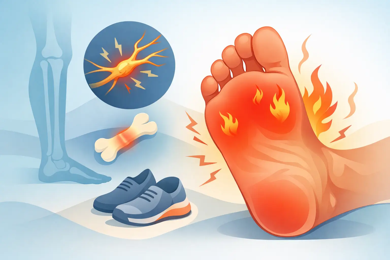 What Causes Burning Foot Pain?