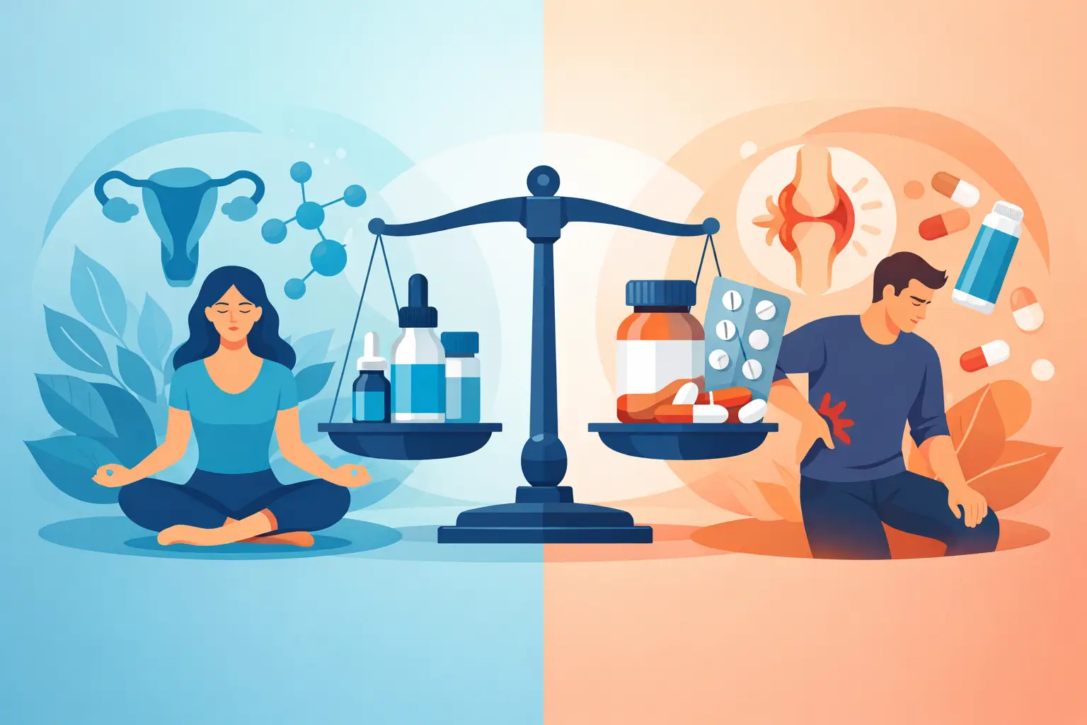 Hormone Therapy vs Pain Medication - What Helps?